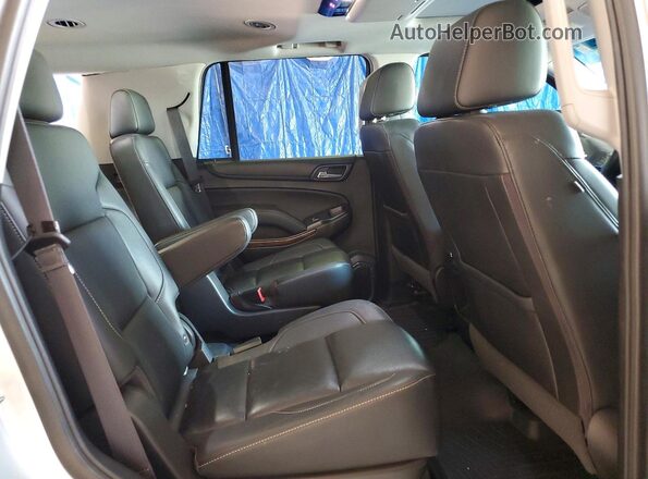 1GNSKBKC9JR326261 2018 CHEVROLET TAHOE Silver Rear interior view