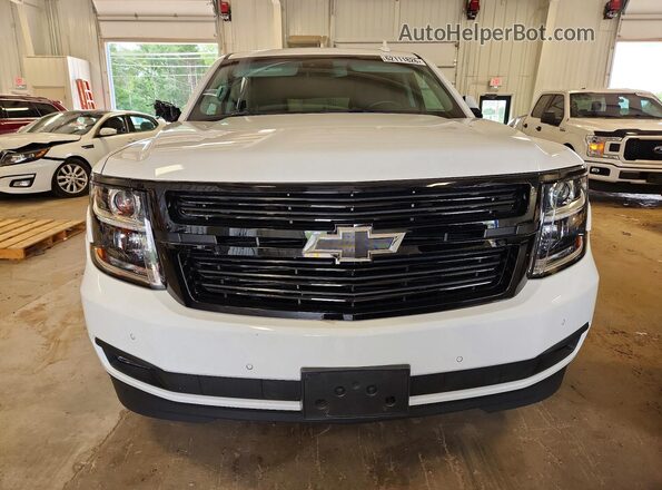 1GNSKBKC9KR183586 2019 CHEVROLET TAHOE White Vista frontal