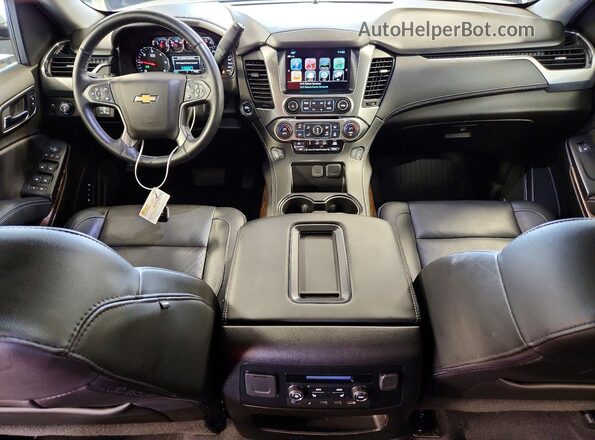 1GNSKBKC9KR183586 2019 CHEVROLET TAHOE White Vista del salpicadero