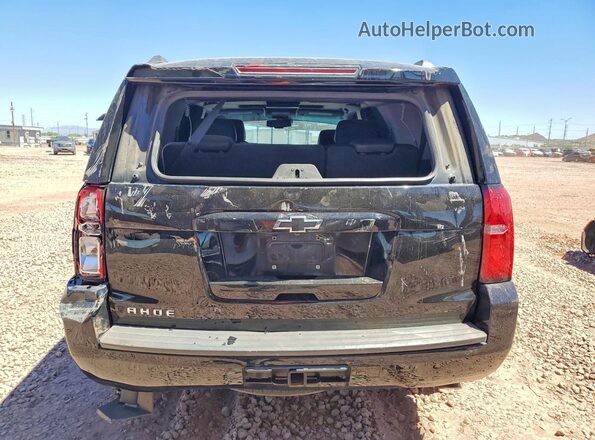 1GNSKBKC9KR238618 2019 CHEVROLET TAHOE Black Հետևի տեսք