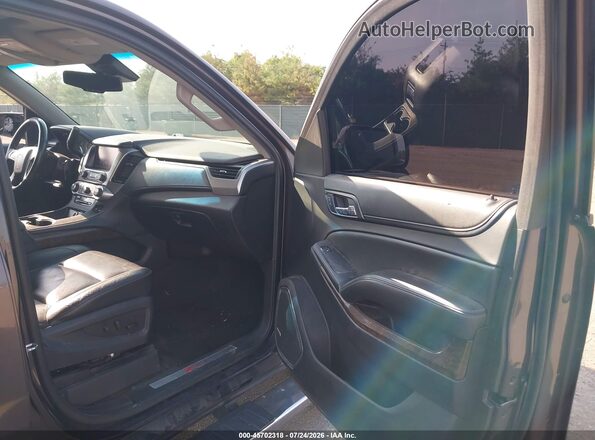 1GNSKBKCXGR205151 2016 CHEVROLET TAHOE Dark Brown წინა სალონის ხედი
