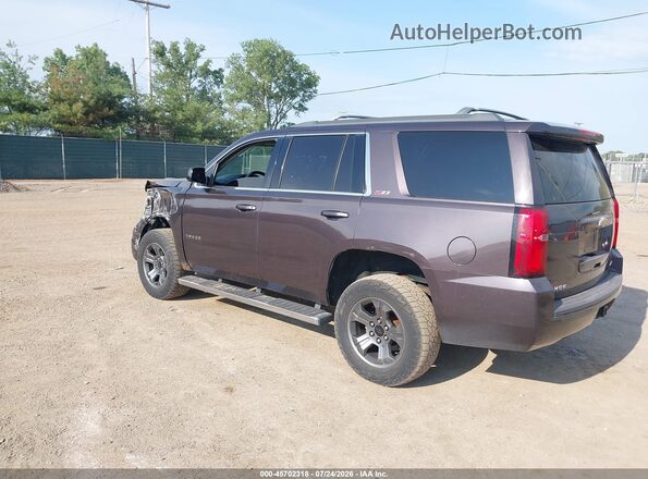 1GNSKBKCXGR205151 2016 CHEVROLET TAHOE Dark Brown უკანა მარცხენა