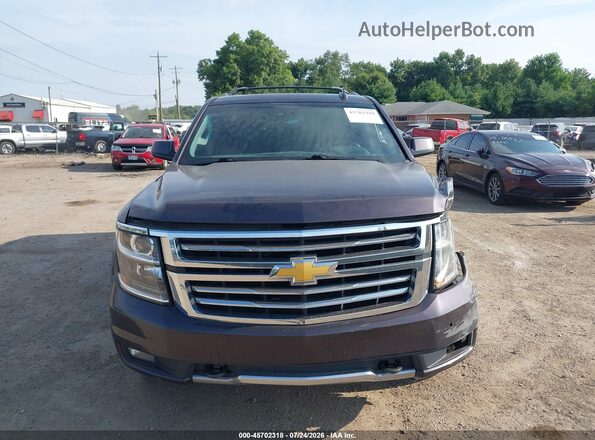 1GNSKBKCXGR205151 2016 CHEVROLET TAHOE Dark Brown უკანა სალონის ხედი