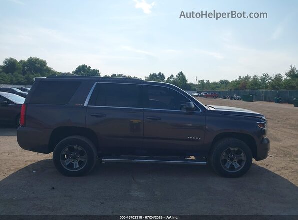 1GNSKBKCXGR205151 2016 CHEVROLET TAHOE Dark Brown სალონის 360-გრადუსიანი ხედი