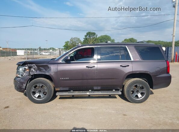 1GNSKBKCXGR205151 2016 CHEVROLET TAHOE Dark Brown 