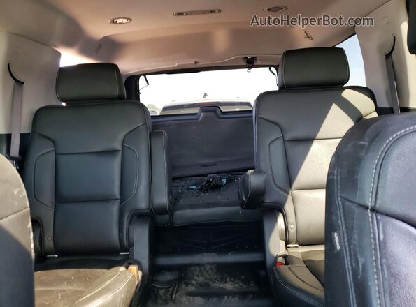 1GNSKBKCXGR413272 2016 CHEVROLET TAHOE Black Widok tylnych siedzeń
