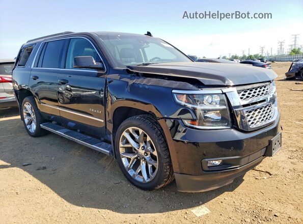 1GNSKBKCXGR413272 2016 CHEVROLET TAHOE Black Przód prawy