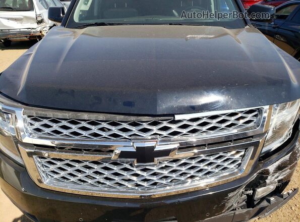 1GNSKBKCXGR413272 2016 CHEVROLET TAHOE Black Widok komory silnika