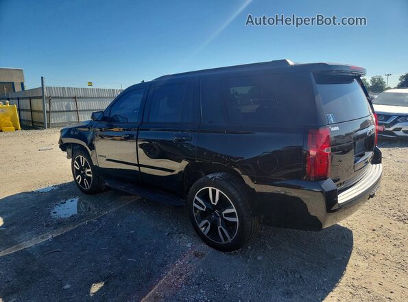 1GNSKBKCXJR360869 2018 CHEVROLET TAHOE Black Trasero izquierdo