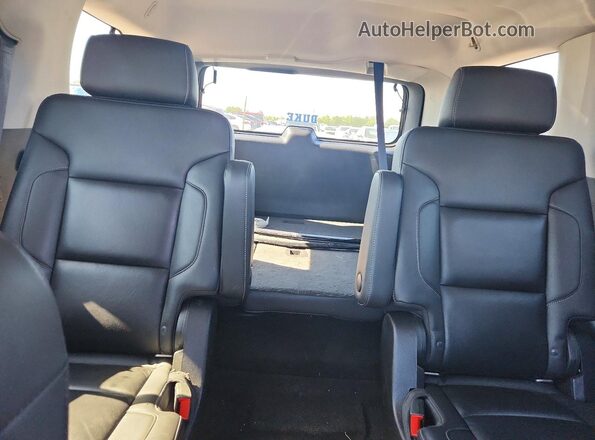 1GNSKBKCXJR360869 2018 CHEVROLET TAHOE Black Vista de los asientos traseros