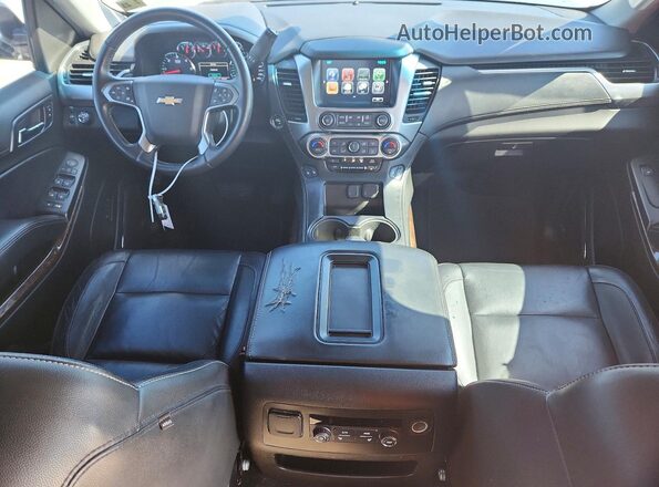 1GNSKBKCXJR360869 2018 CHEVROLET TAHOE Black Vista del salpicadero