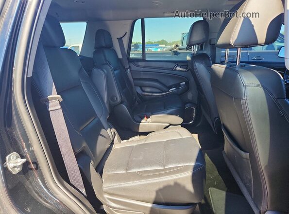 1GNSKBKCXJR360869 2018 CHEVROLET TAHOE Black Vista interior trasera