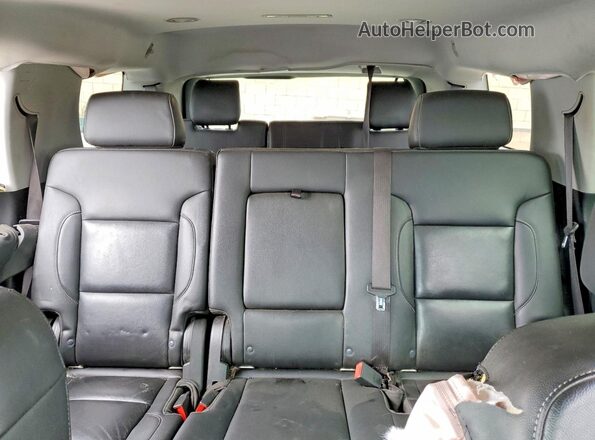 1GNSKBKCXKR364910 2019 CHEVROLET TAHOE Black Rear seats view