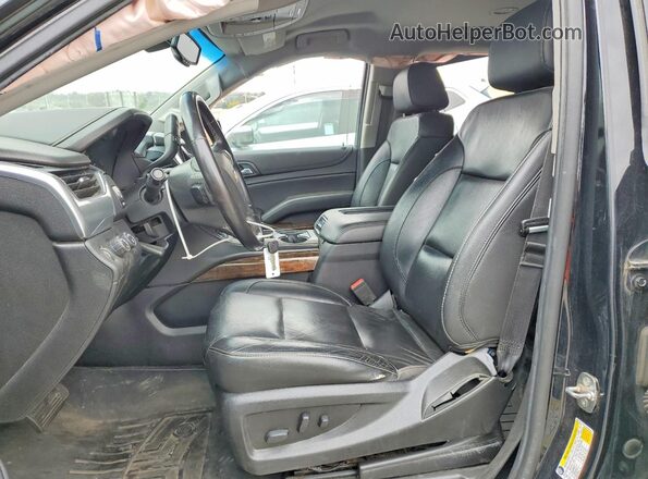 1GNSKBKCXKR364910 2019 CHEVROLET TAHOE Black Front interior view