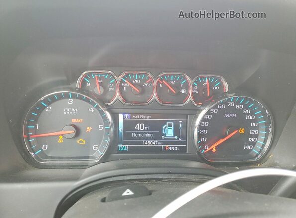 1GNSKBKCXKR364910 2019 CHEVROLET TAHOE Black Instrument cluster view