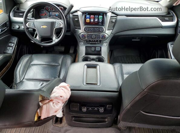 1GNSKBKCXKR364910 2019 CHEVROLET TAHOE Black Dashboard view