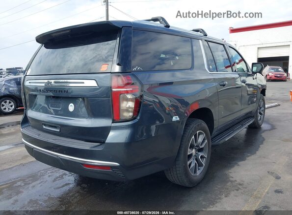 1GNSKBKD2MR441927 2021 CHEVROLET SUBURBAN Gray Trasero derecho
