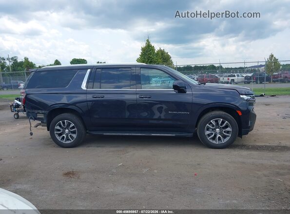 1GNSKBKD3PR116031 2023 CHEVROLET SUBURBAN Gray Widok wnętrza z tyłu