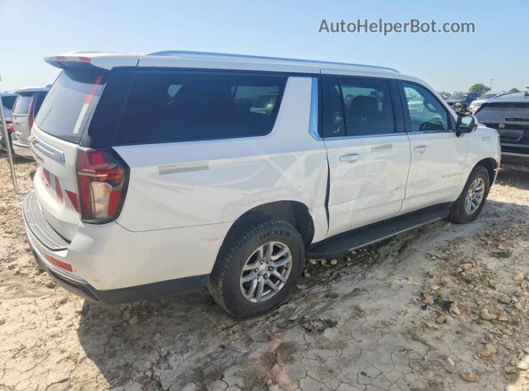 1GNSKBKD3PR180151 2023 CHEVROLET SUBURBAN White Rear right