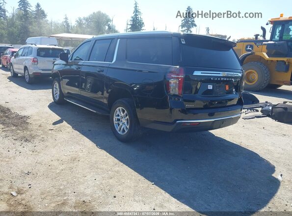 1GNSKBKDXRR192512 2024 CHEVROLET SUBURBAN Черный Задняя левая четверть
