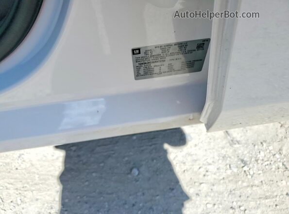 1GNSKCKC0GR473759 2016 CHEVROLET TAHOE White Vista de la etiqueta del VIN