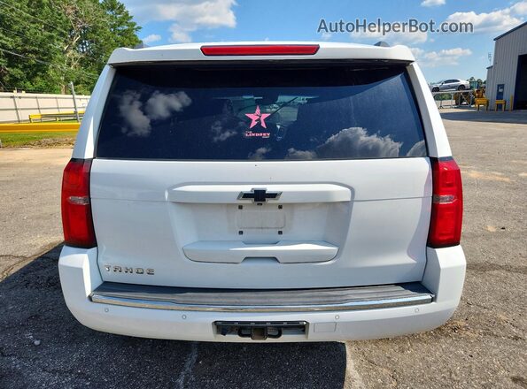 1GNSKCKC1GR253529 2016 CHEVROLET TAHOE White Հետևի տեսք