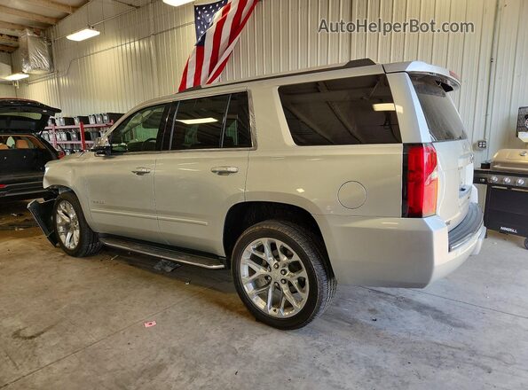 1GNSKCKC1JR242585 2018 CHEVROLET TAHOE Silver უკანა მარცხენა