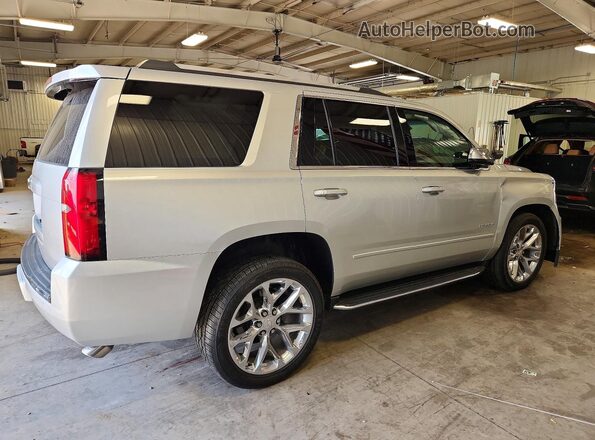 1GNSKCKC1JR242585 2018 CHEVROLET TAHOE Silver უკანა მარჯვენა