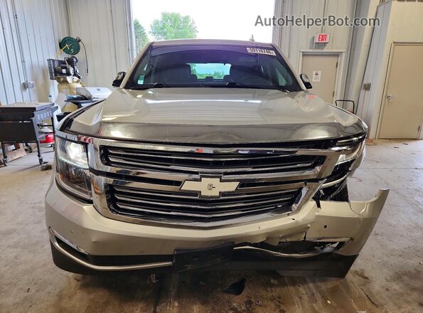 1GNSKCKC1JR242585 2018 CHEVROLET TAHOE Silver წინა ხედი