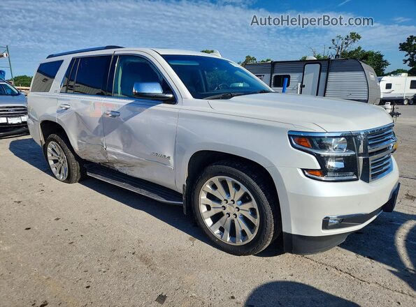 1GNSKCKC5GR420734 2016 CHEVROLET TAHOE White Przód prawy