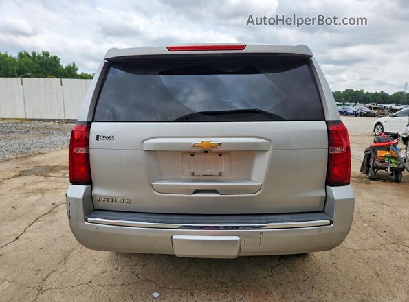 1GNSKCKC6GR341850 2016 CHEVROLET TAHOE Silver Widok z tyłu