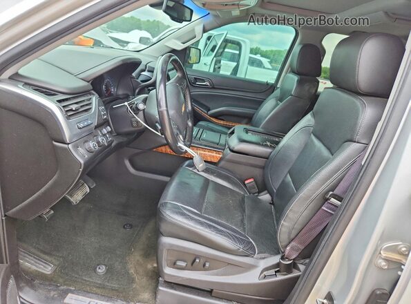 1GNSKCKC6GR341850 2016 CHEVROLET TAHOE Silver Widok wnętrza z przodu