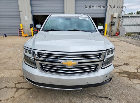 1GNSKCKC6GR341850 2016 CHEVROLET TAHOE Silver Widok z przodu