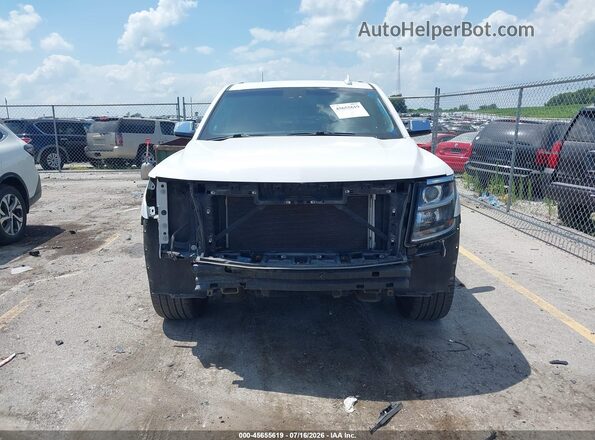 1GNSKCKC7JR101441 2018 CHEVROLET TAHOE White ხელსაწყოთა პანელის ხედი
