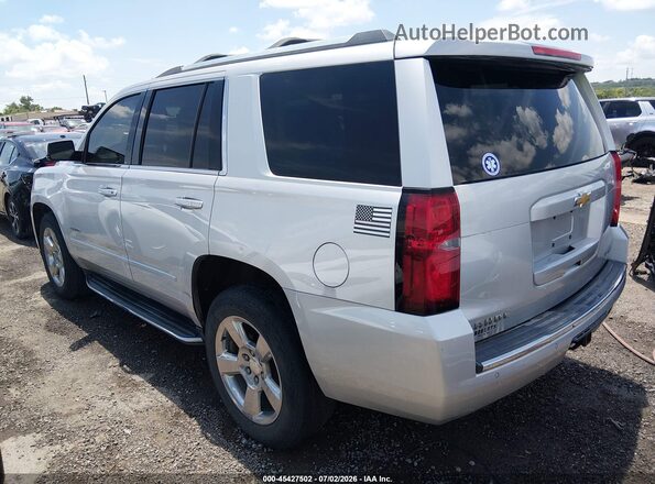 1GNSKCKC7JR160859 2018 CHEVROLET TAHOE Silver Հետևի ձախ
