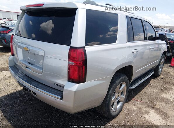 1GNSKCKC7JR160859 2018 CHEVROLET TAHOE Silver Հետևի աջ