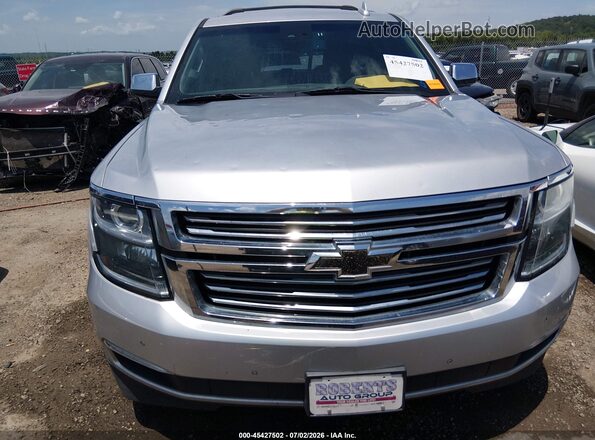 1GNSKCKC7JR160859 2018 CHEVROLET TAHOE Silver Սարքավորումների վահանակի տեսք