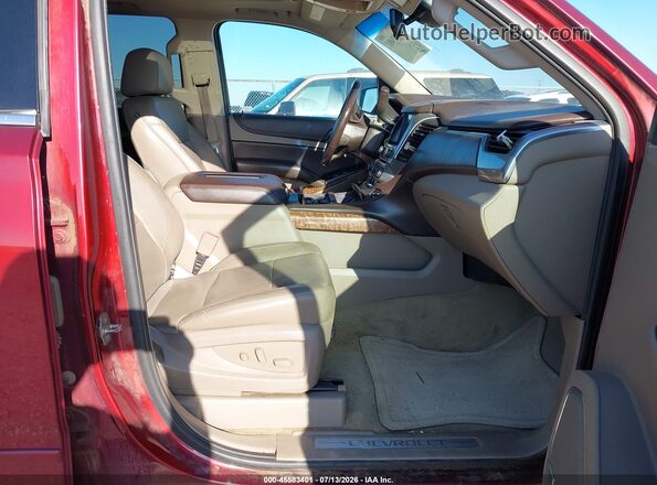 1GNSKCKC8GR357483 2016 CHEVROLET TAHOE Maroon Սալոնի դիմացի տեսք