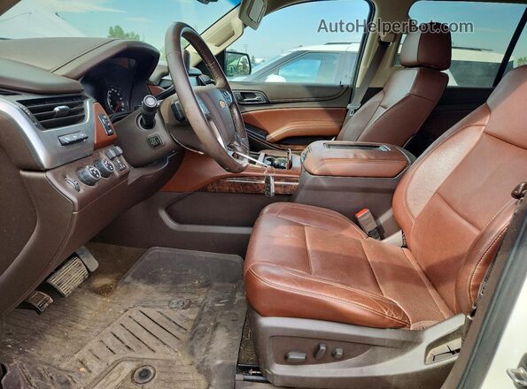 1GNSKCKC9GR282986 2016 CHEVROLET TAHOE White Vista interior delantera
