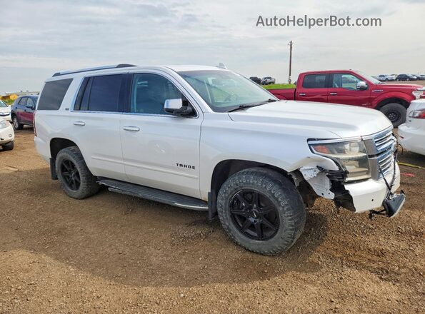 1GNSKCKC9GR282986 2016 CHEVROLET TAHOE White Delantero derecho