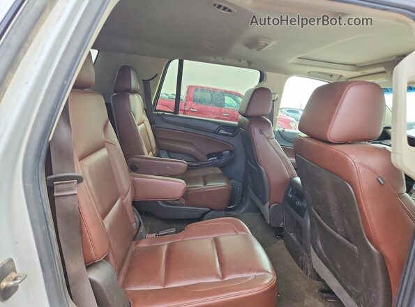 1GNSKCKC9GR282986 2016 CHEVROLET TAHOE White Vista interior trasera
