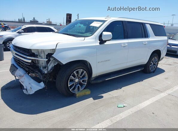 1GNSKCKD0PR229005 2023 CHEVROLET SUBURBAN White Առջևի ձախ երեք քառորդ տեսարան