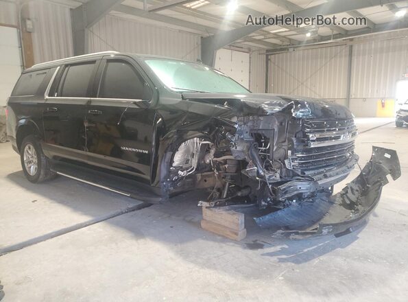 1GNSKCKD5PR250240 2023 CHEVROLET SUBURBAN Black Front right