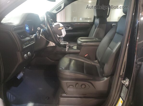 1GNSKCKD5PR250240 2023 CHEVROLET SUBURBAN Black Front interior view
