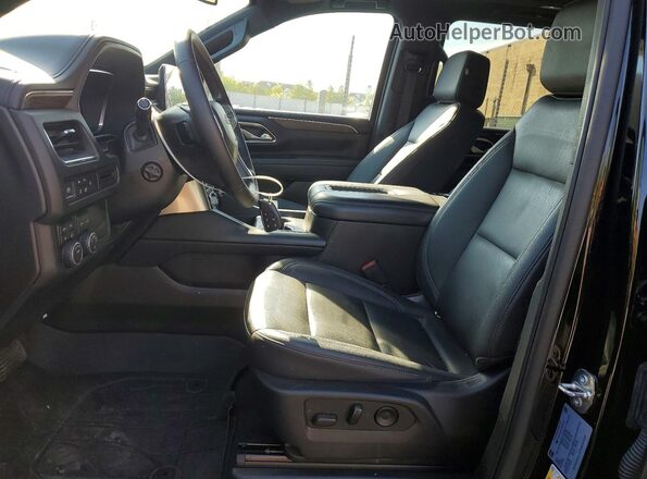 1GNSKCKD7PR395246 2023 CHEVROLET SUBURBAN Black წინა სალონის ხედი