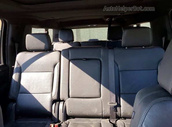 1GNSKCKD7PR395246 2023 CHEVROLET SUBURBAN Black უკანა სავარძლების ხედი