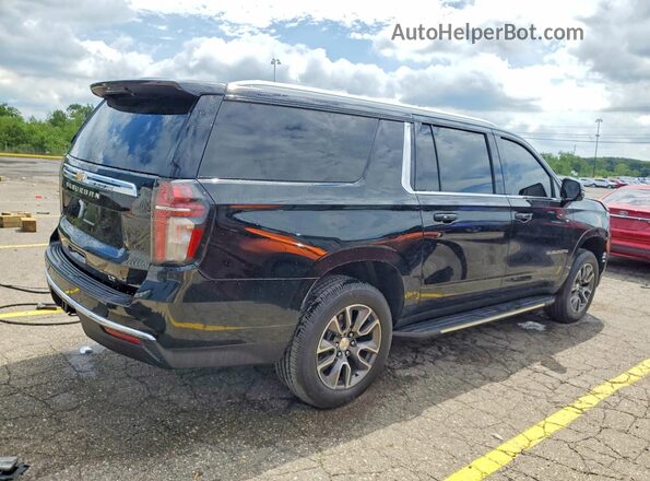 1GNSKCKDXNR205307 2022 CHEVROLET SUBURBAN Black უკანა მარჯვენა