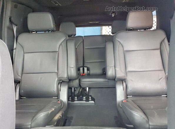 1GNSKCKDXNR205307 2022 CHEVROLET SUBURBAN Black უკანა სავარძლების ხედი
