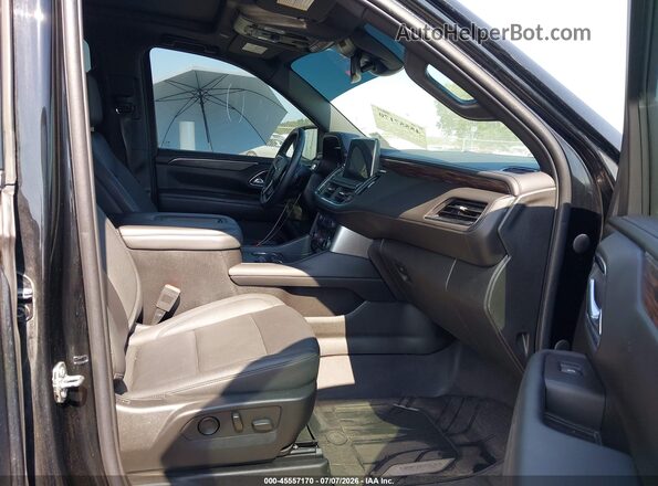 1GNSKCKDXPR309590 2023 CHEVROLET SUBURBAN Black Widok wnętrza z przodu