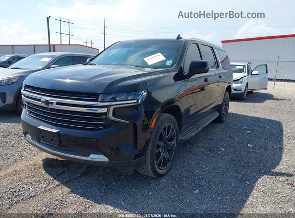 1GNSKCKDXPR309590 2023 CHEVROLET SUBURBAN Black Przód lewy